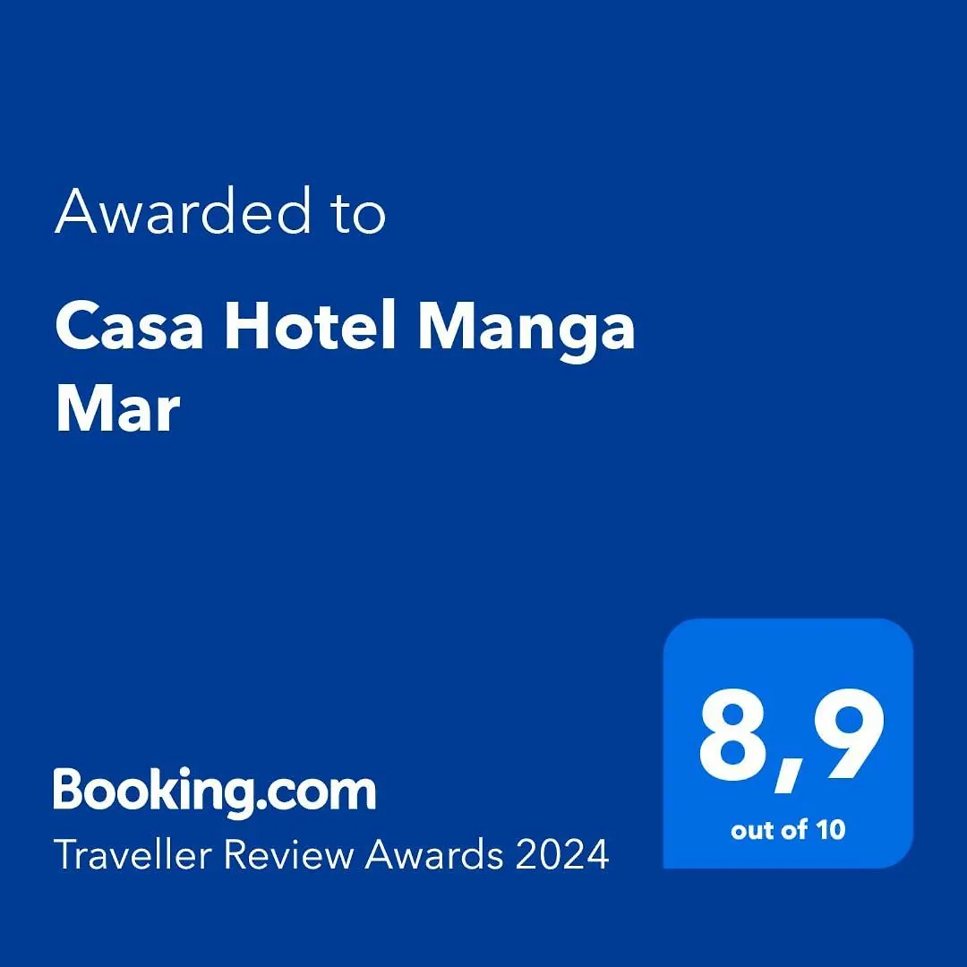 Pensión Hostal, Manga mar, Habitaciones privadas y baños privados Cartagena